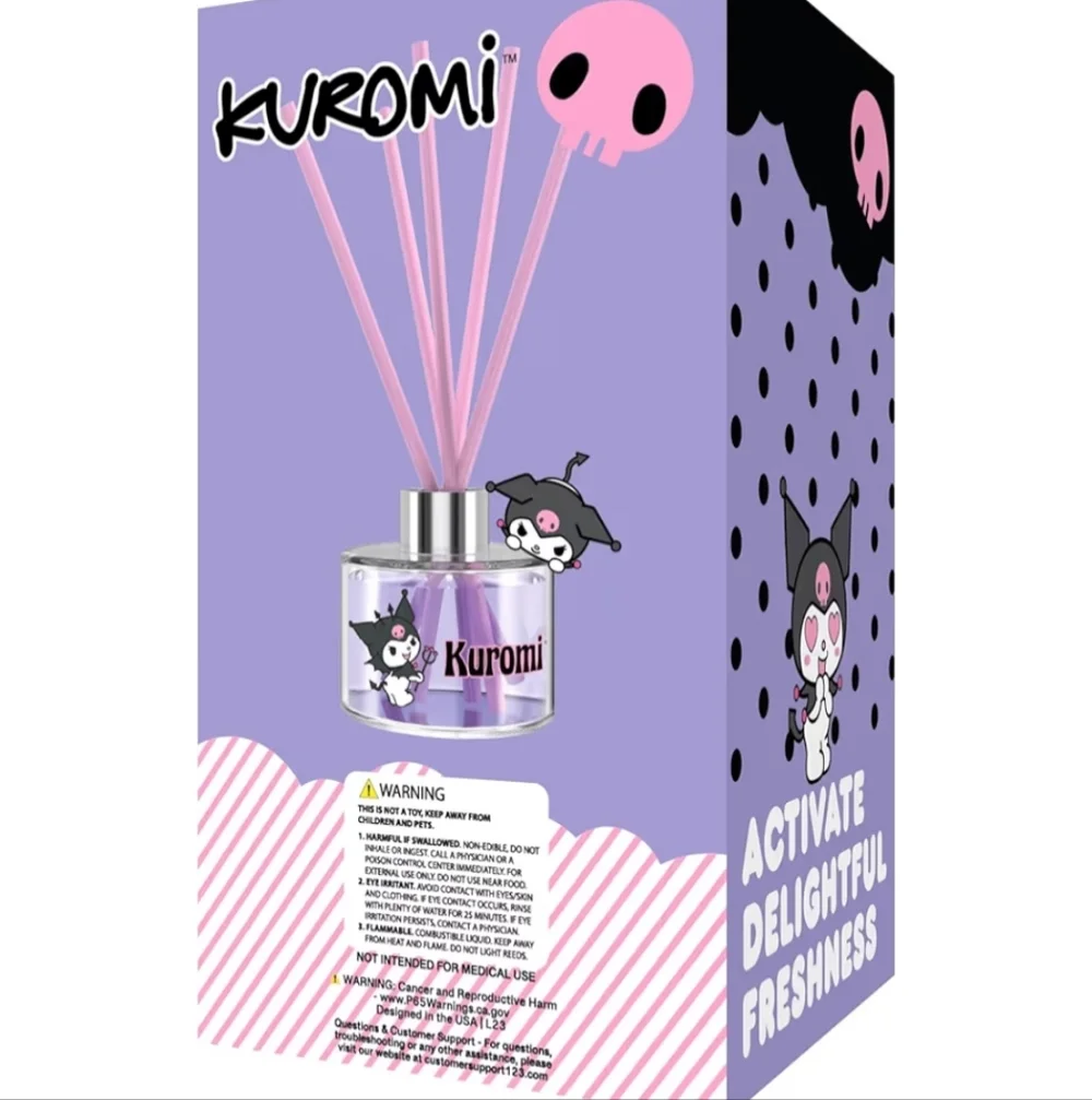 Hello Kitty X Kuromi Vanilla Scent Reed Diffuser Set